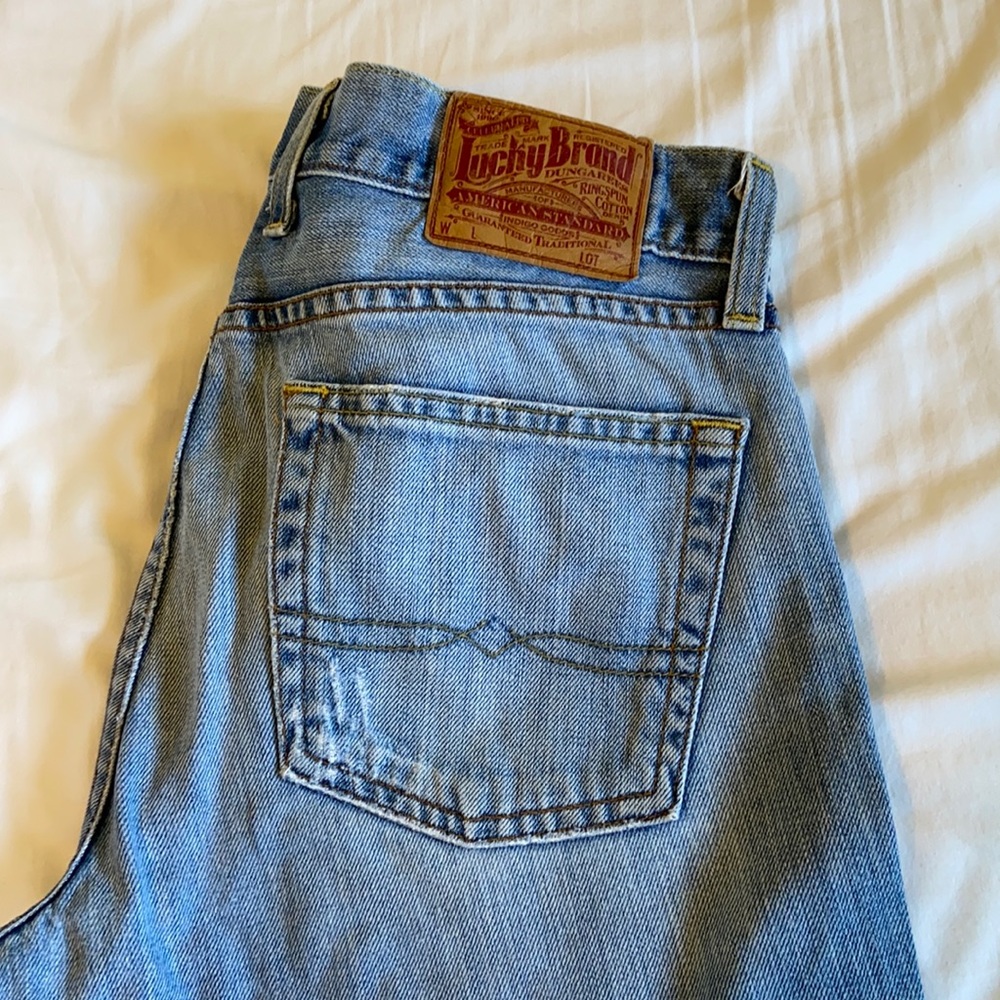 Flare Lucky Jeans low rise